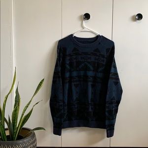 Tribal print sweater